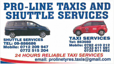 Pro-line Taxis and Shuttle Services