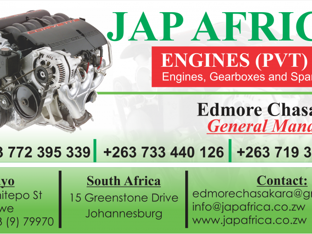 JAP AFRICA ENGINES (PVT) LTD